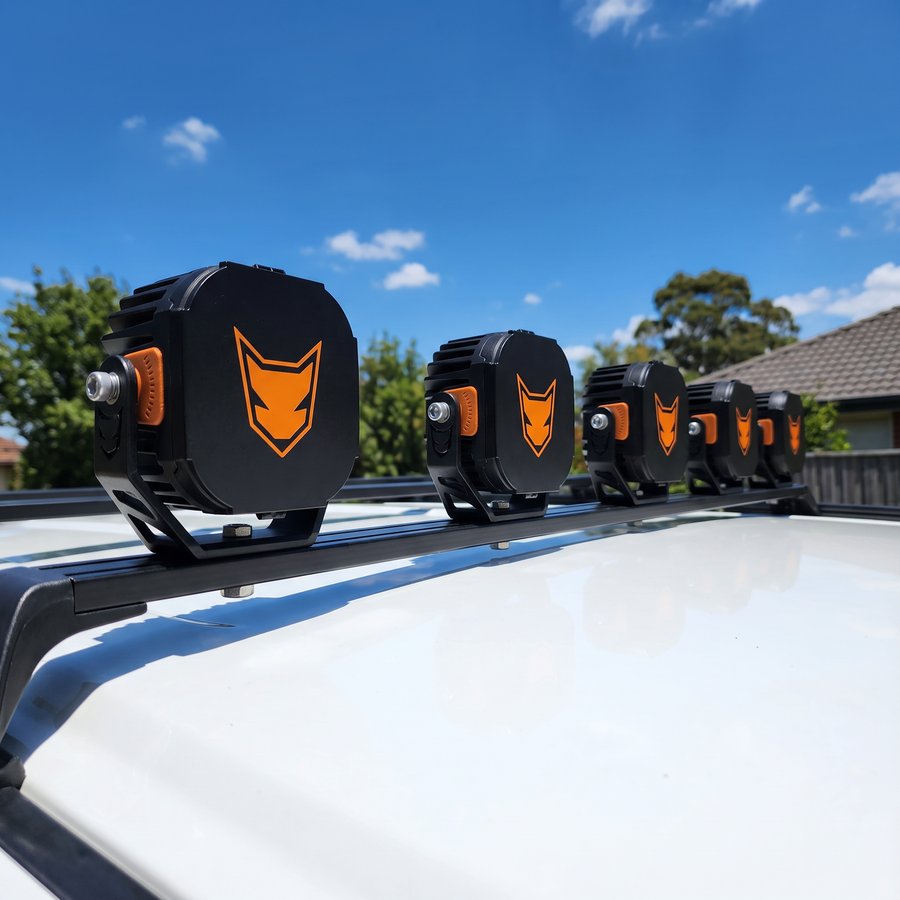 Lightfox 5" LED Pod Lights (LF-PL5-ORG-LED)