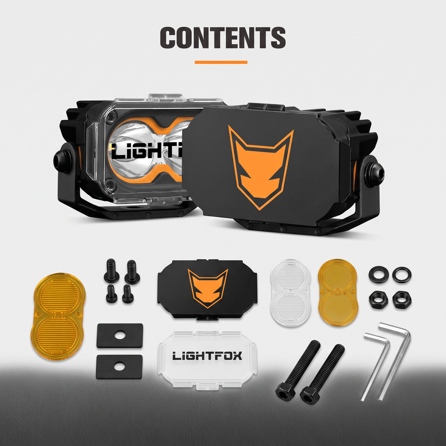 Lightfox 3" LED Work Light (LF-FG2-LED)