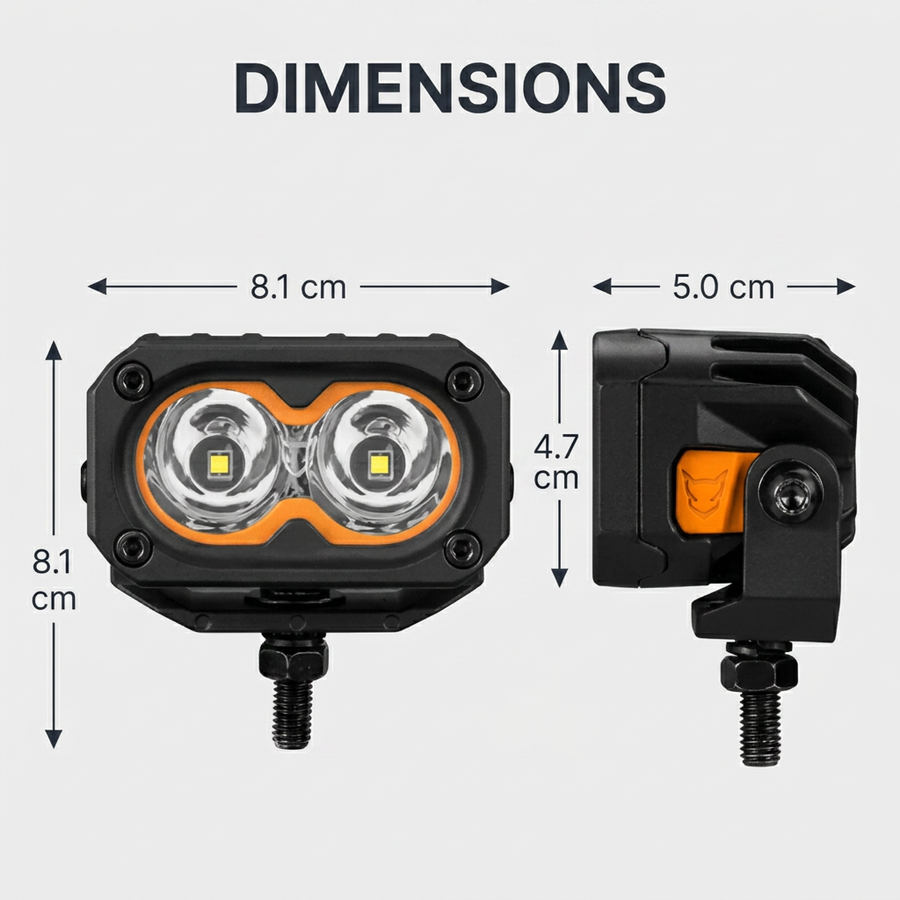 Lightfox 3" LED Work Light (LF-FG2-LED)