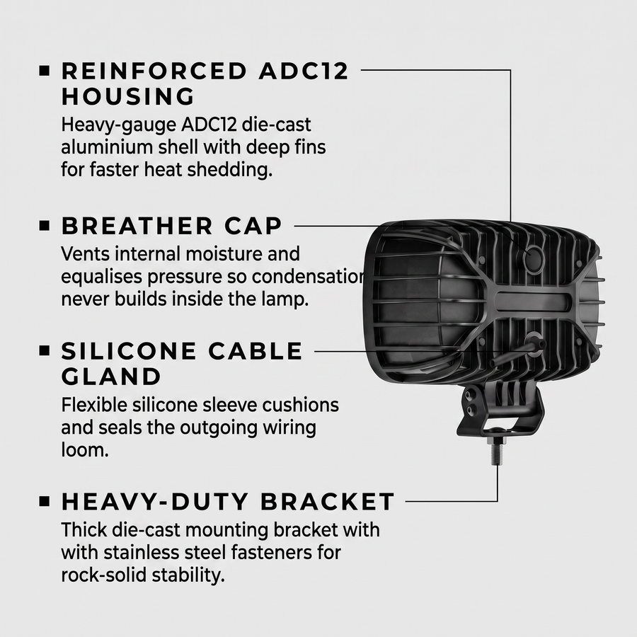Deadtree Xforce 9" Spotlights (D959)