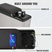 Deadtree Helm Centre Console Fridge/Freezer (12/24V, Bluetooth App)