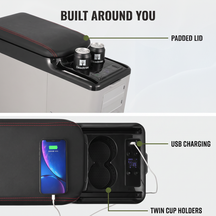 Deadtree Helm Centre Console Fridge/Freezer (12/24V, Bluetooth App)