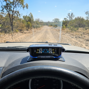 Wireless 4 Wheel External Tyre Pressure Sensors
