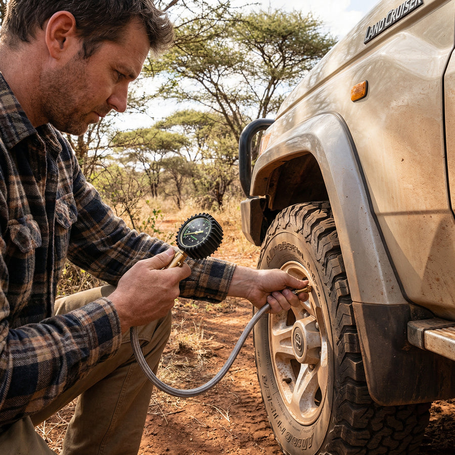 Deadtree Analogue Tyre Pressure Gauge