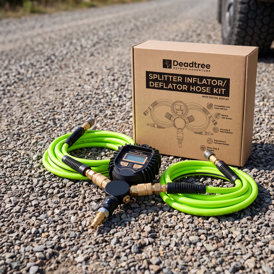 Deadtree Splitter Digital Inflator/Deflator Hose Kit (2 Wheel)