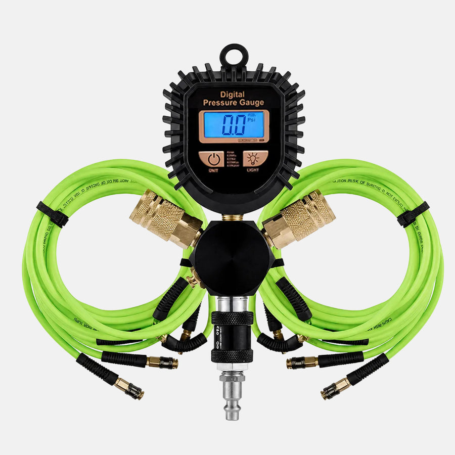 Deadtree Splitter Digital Inflator/Deflator Hose Kit (2 Wheel)