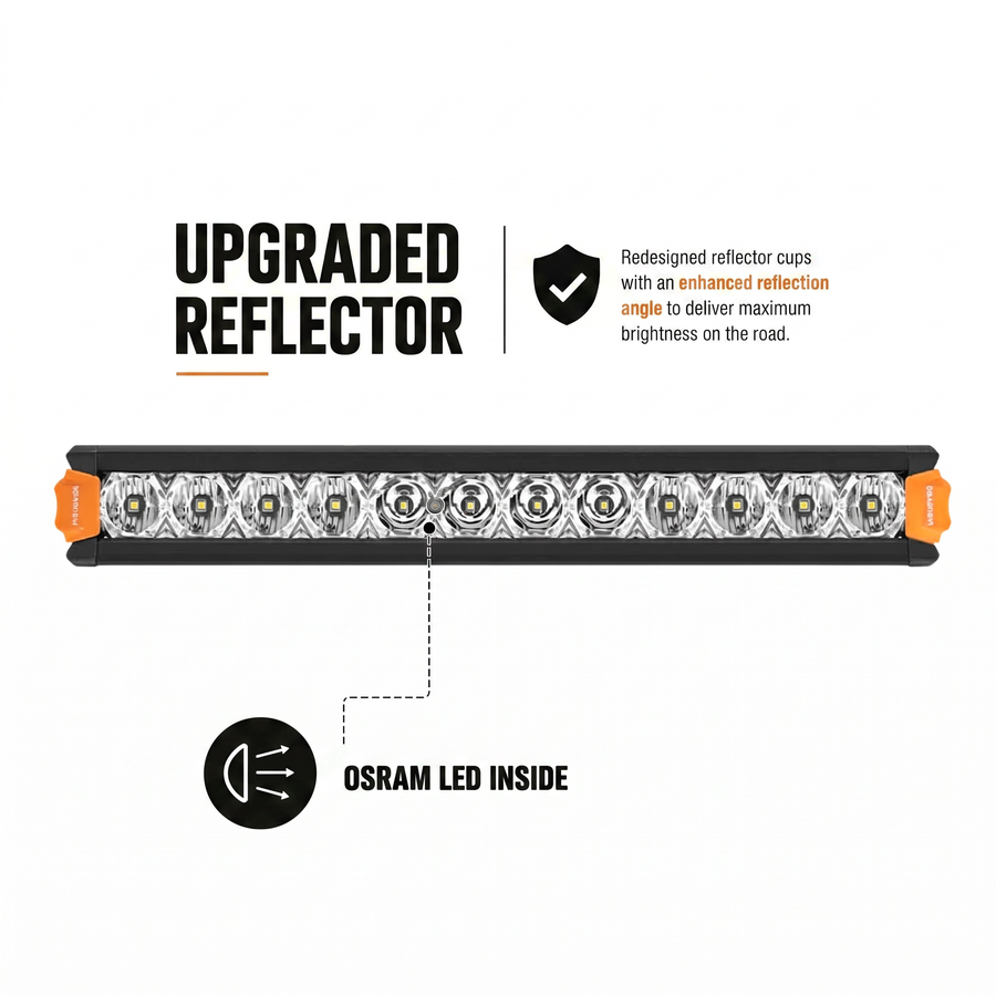 Lightfox 14" Single Row LED Light Bar (LF-LB-14SR)