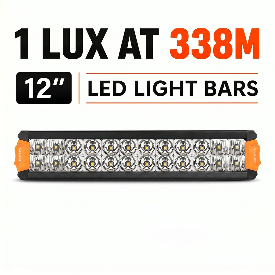 Lightfox 12" Double Row LED Light Bar (LF-LB-12DR)