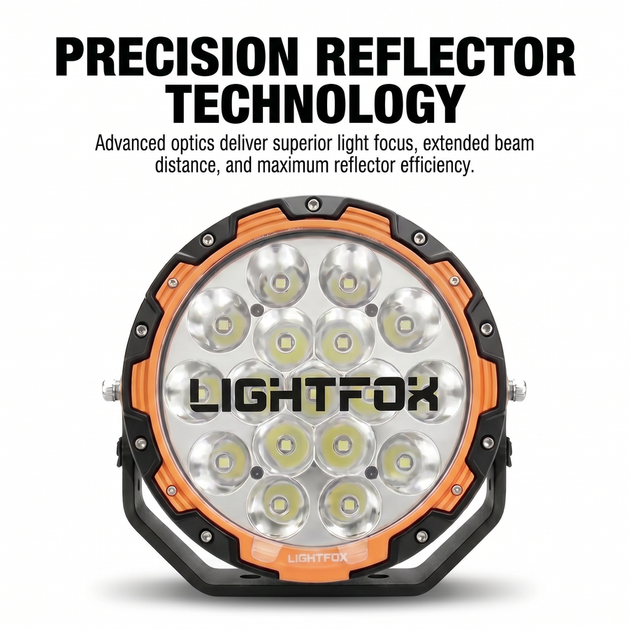 Lightfox 7" LED Driving Spot Light (LF-DL7-PF*2)