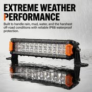 Lightfox 12" Double Row LED Light Bar (LF-LB-12DR)