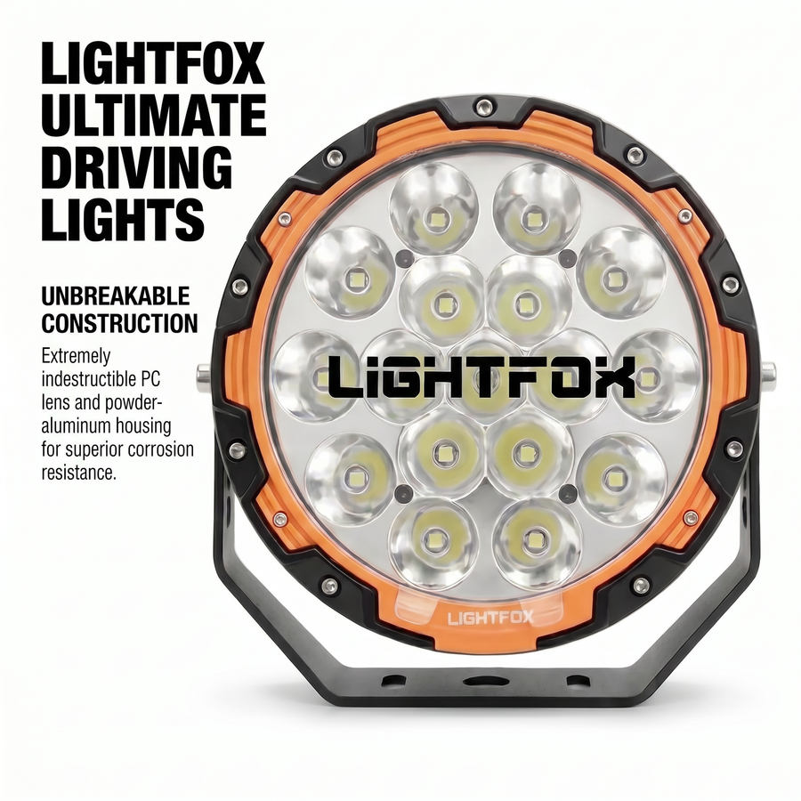 Lightfox 7" LED Driving Spot Light (LF-DL7-PF*2)