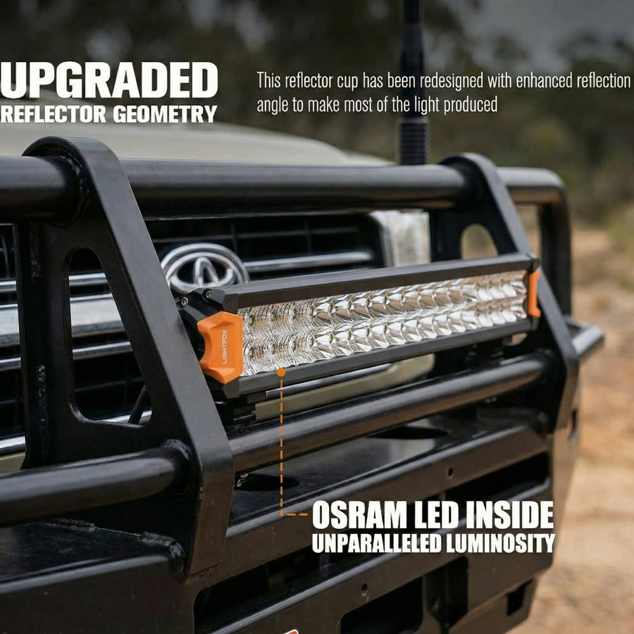 Lightfox 20" Double Row LED Light Bar (LF-LB-20DR)