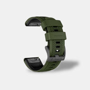 Deadtree Crest watch strap – Army Green Black