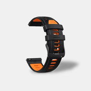 Deadtree Alp watch strap – Black Orange
