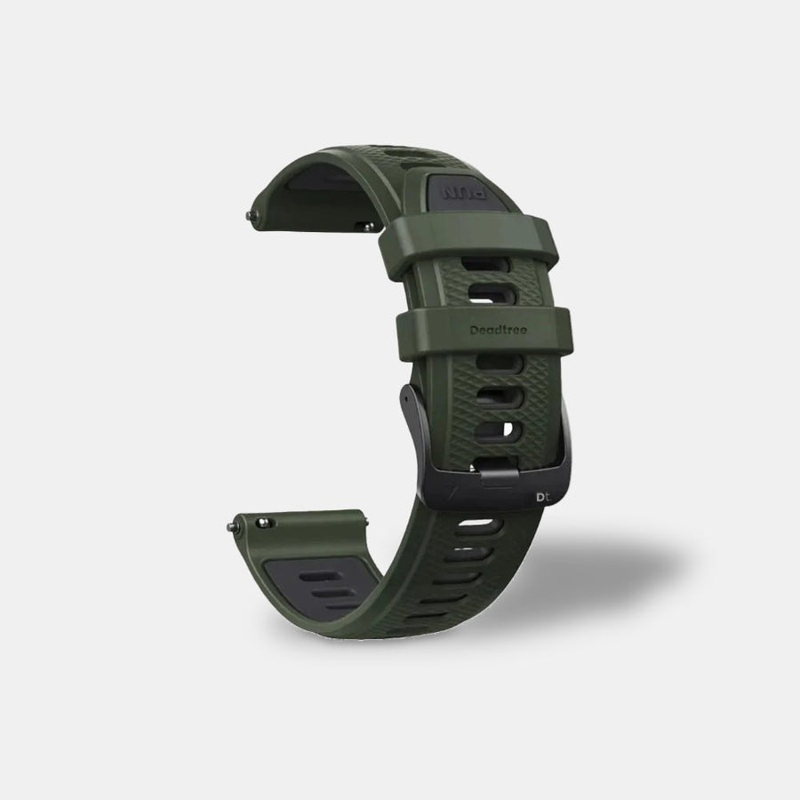 Deadtree Alp watch strap – Green Black