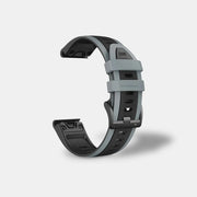 Deadtree Dual Track watch strap – Black Grey