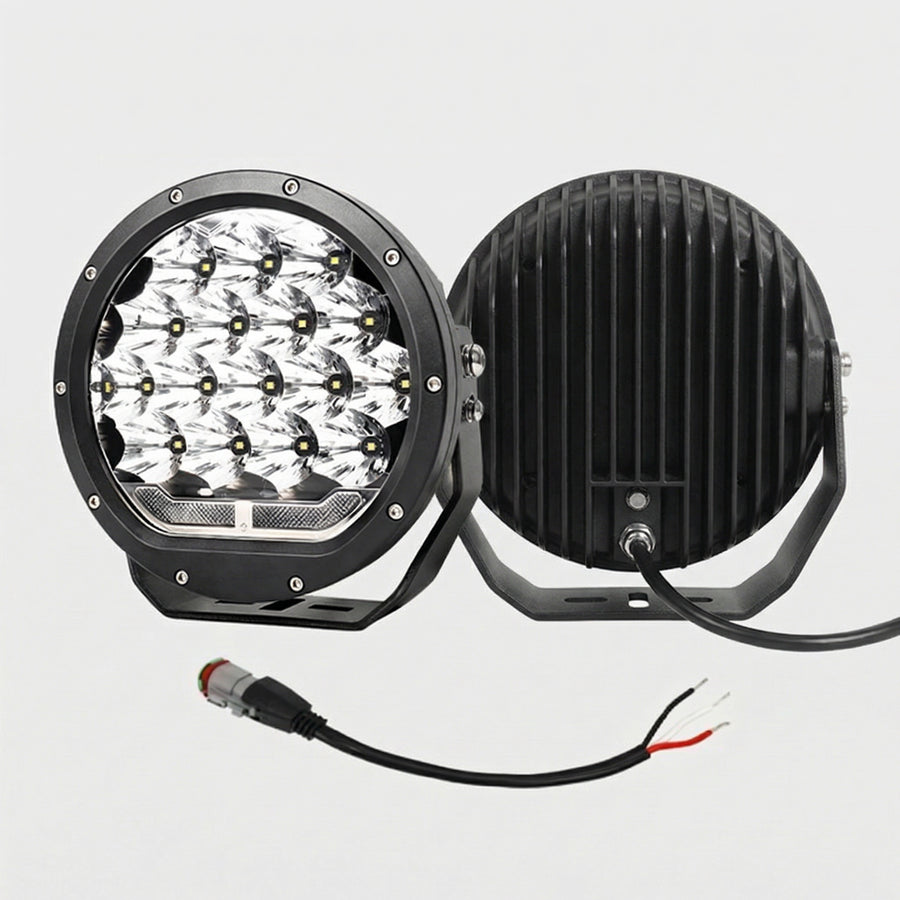 Deadtree 4x4 Spotlight Set 7 Inch with DRL (D-001)