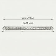 Deadtree D090 Combo — 7" Spotlight Pair + Free 20" Light Bar