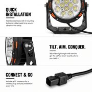 Lightfox 7" LED Driving Spot Light (DL-LED3-LF-UFA*2)