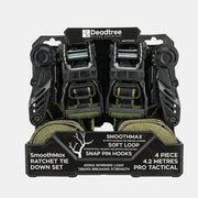Deadtree SmoothMax Tie Down Rachet Set 4.2m (4 Piece)