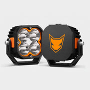 Lightfox 5" LED Pod Lights (LF-PL5-ORG-LED)